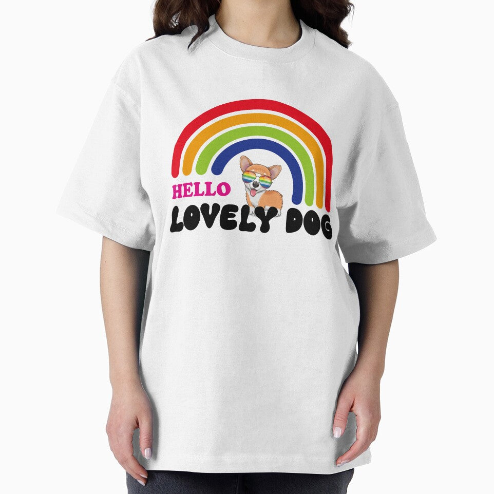 HELLO LOVELY DOG by LOVEARTDESIGN