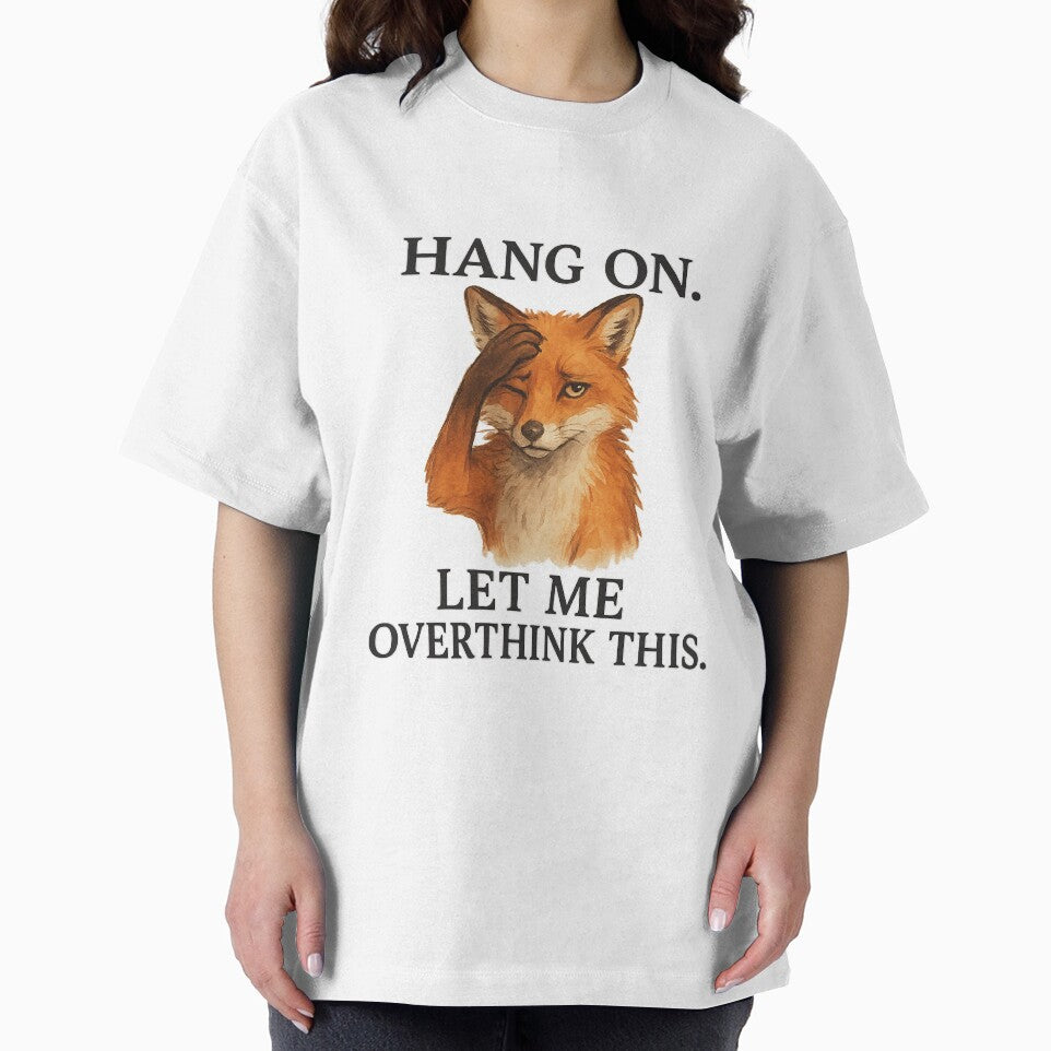 Overthinking Fox green by worldofwhisper T-Shirts, Hoodie, Sweatshirt | BlankRebels.com (Image 2)