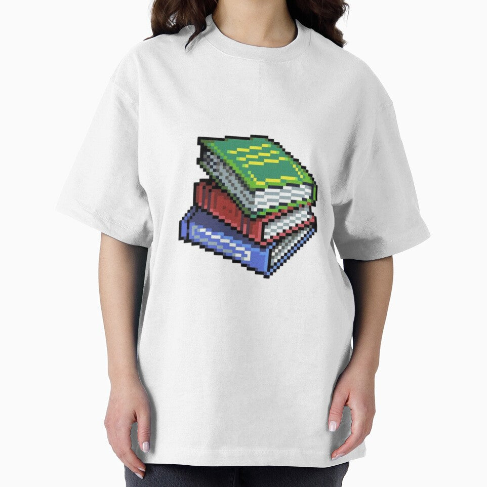 Books pixel design by FrostCore1 T-Shirts, Hoodie, Sweatshirt | BlankRebels.com (Image 2)