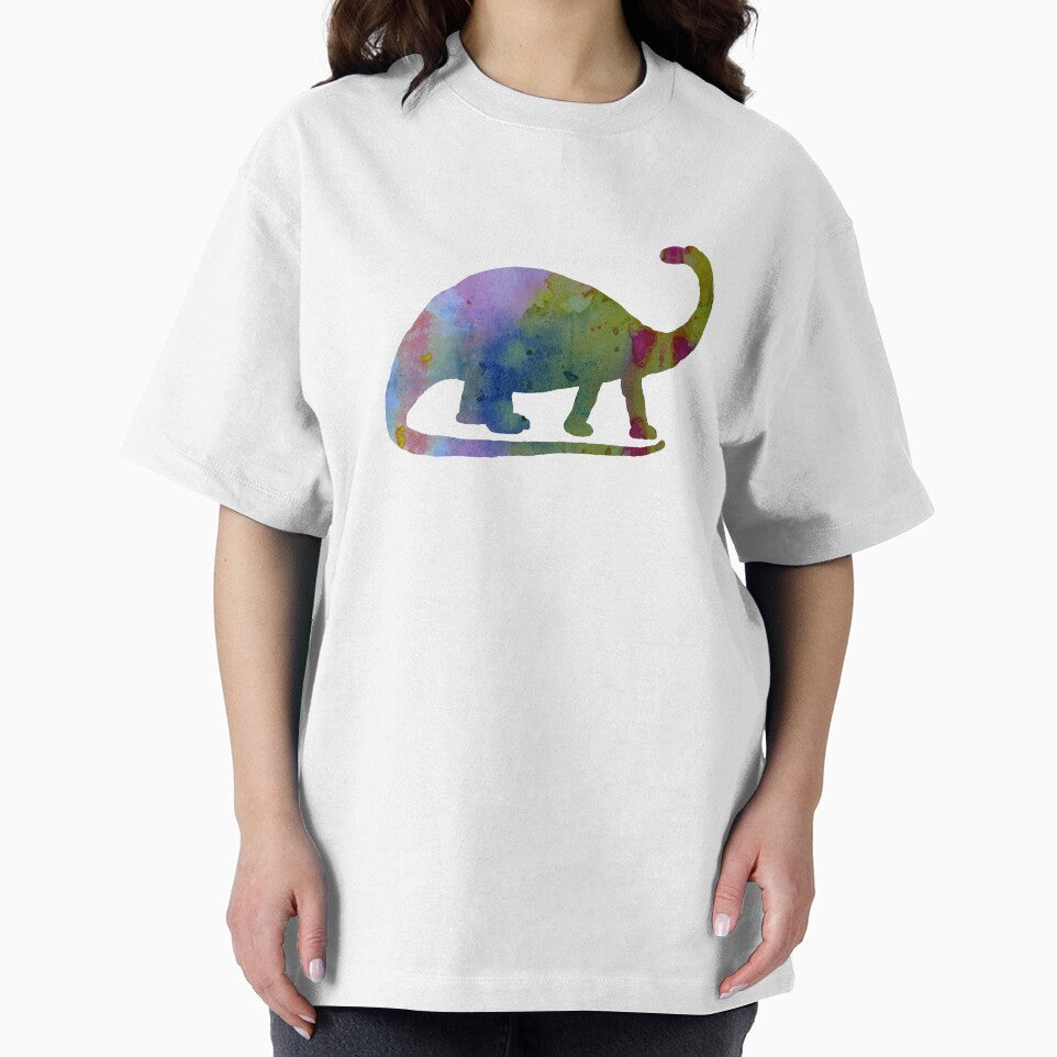 Brontosaurus / Dinosaur Art by BittenByErmines T-Shirts, Hoodie, Sweatshirt | BlankRebels.com (Image 2)