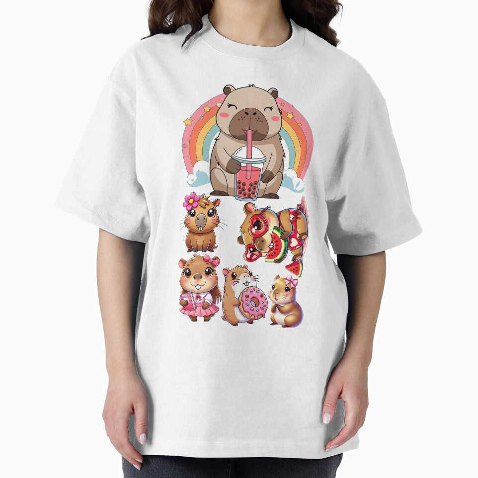 Capybara Ice Bubble Tea Bundle T-Shirts, Hoodie, Sweatshirt