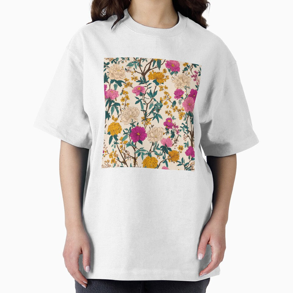 Boho Floral Seamless Pattern by BonaDesignsArt T-Shirts, Hoodie, Sweatshirt | BlankRebels.com (Image 2)