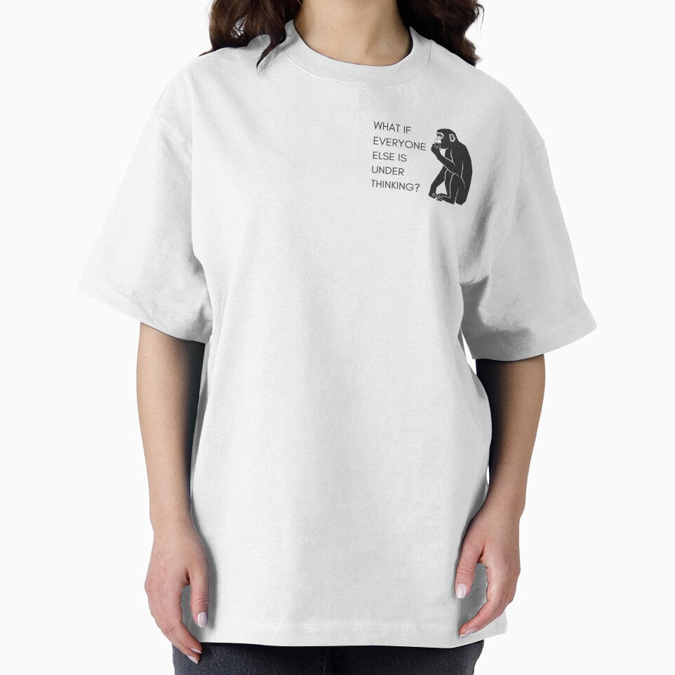 Lispe Funny Philosophy Monkey Under Thinking Sarcastic by Lispe-Designs T-Shirts, Hoodie, Sweatshirt (Image 2)