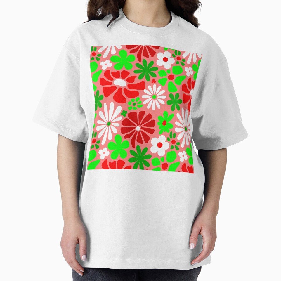 vintage christmas groovy 1960s floral by Gossip Rag T-Shirts, Hoodie, Sweatshirt | BlankRebels.com (Image 2)