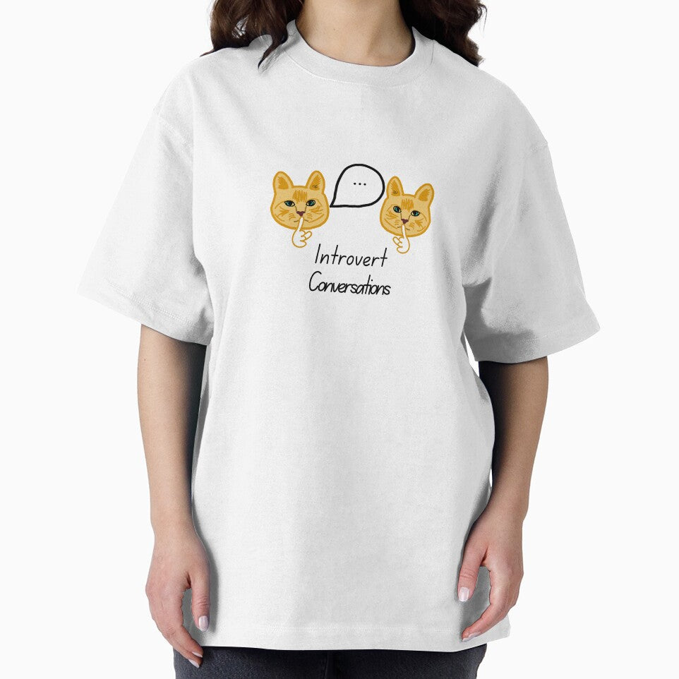LaMaisonOfMY CAT SSSSHHH! INTROVERT CONVERSATIONS COLLECTION NO.2 by LaMaisonOfMY T-Shirts, Hoodie, Sweatshirt (Image 2)