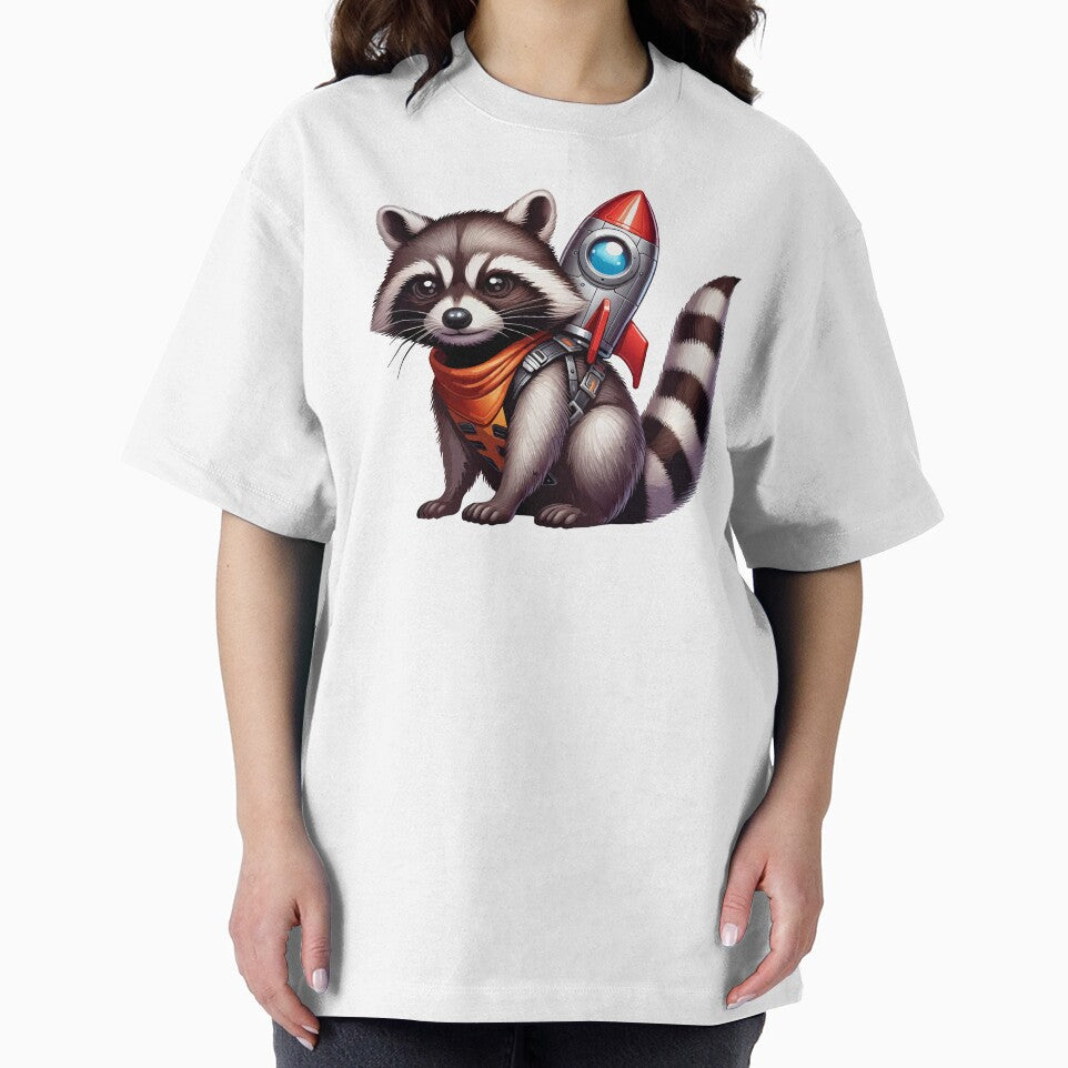 Galactic Raccoon Explorer - Adorable Space Adventurer by Designowner T-Shirts, Hoodie, Sweatshirt | BlankRebels.com (Image 2)
