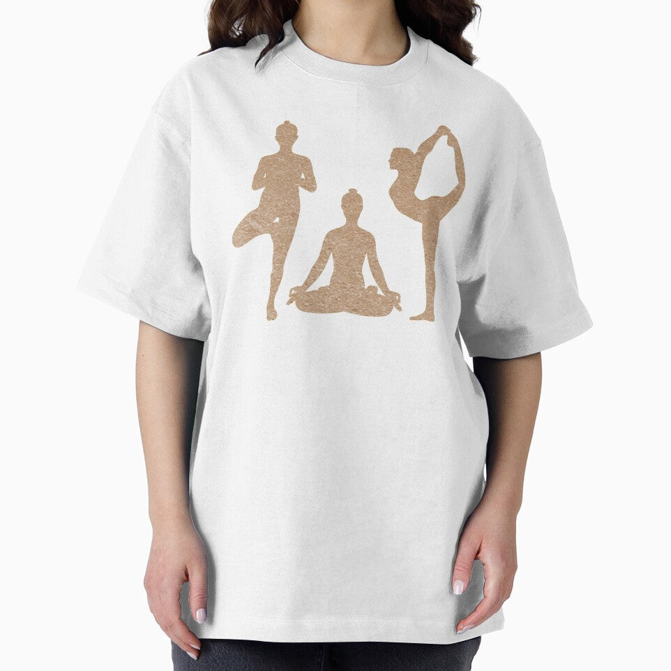 Three Yoga Poses: Tree, Lotus, and Dancer by Laanas55 T-Shirts, Hoodie, Sweatshirt | BlankRebels.com (Image 2)