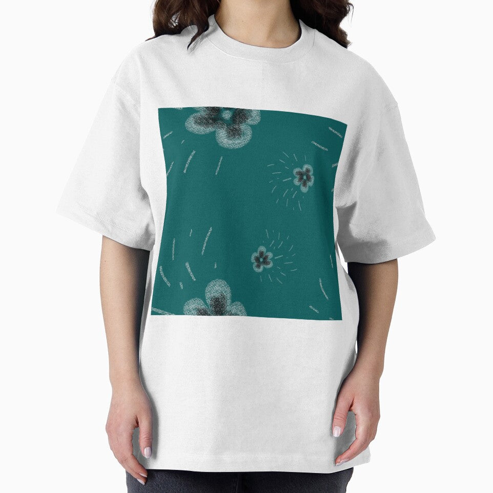 Flower flora stroke simple sketch blue pattern by Yana Mustafina | Boho Soulful Designs