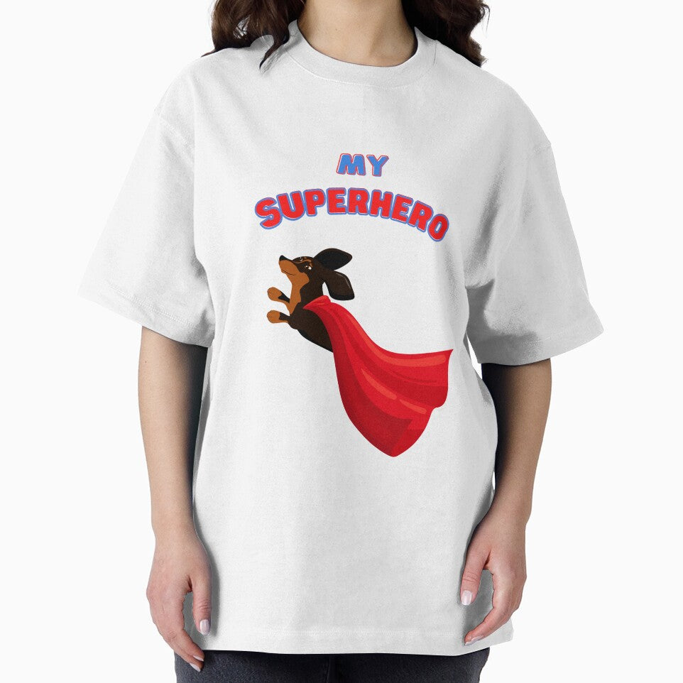 Superhero Dachshund by HugYourself T-Shirts, Hoodie, Sweatshirt | BlankRebels.com (Image 2)