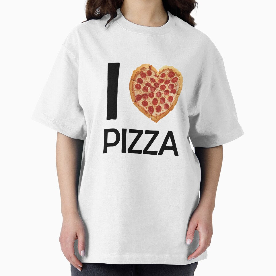 I Love Pizza Funny Pizza Quote Pizza Heart by theshirtinator T-Shirts, Hoodie, Sweatshirt | BlankRebels.com (Image 2)