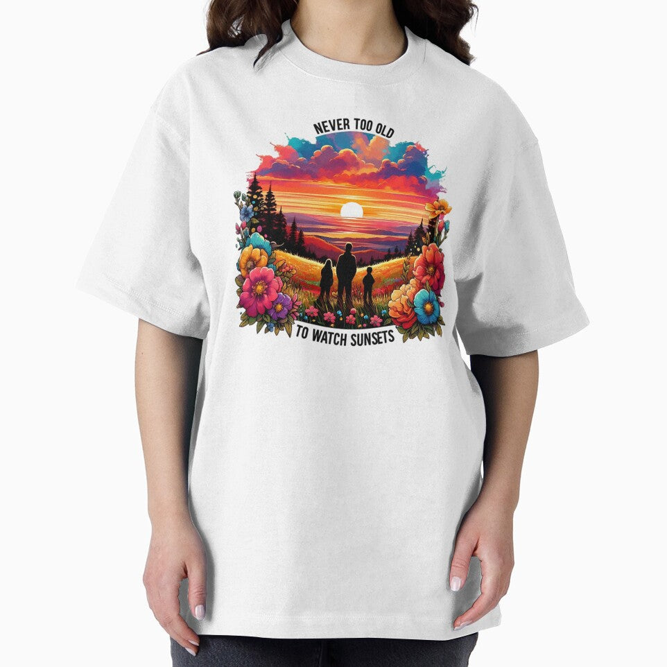 Never Too Old To Watch Sunsets Together by SportsT-Shirts Hoodie, Sweatshirt | BlankRebels.com (Image 2)