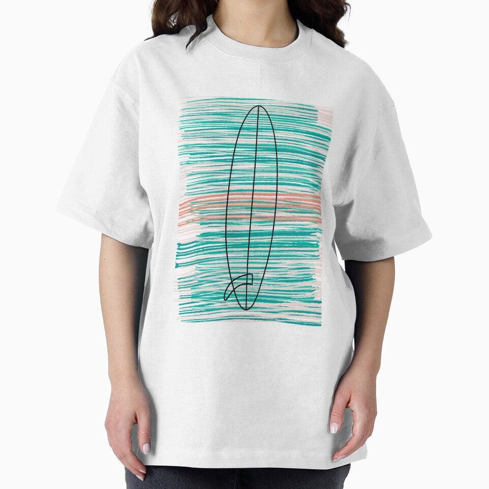 Surfing Art Surfboard Minimal T-Shirts, Hoodie, Sweatshirt