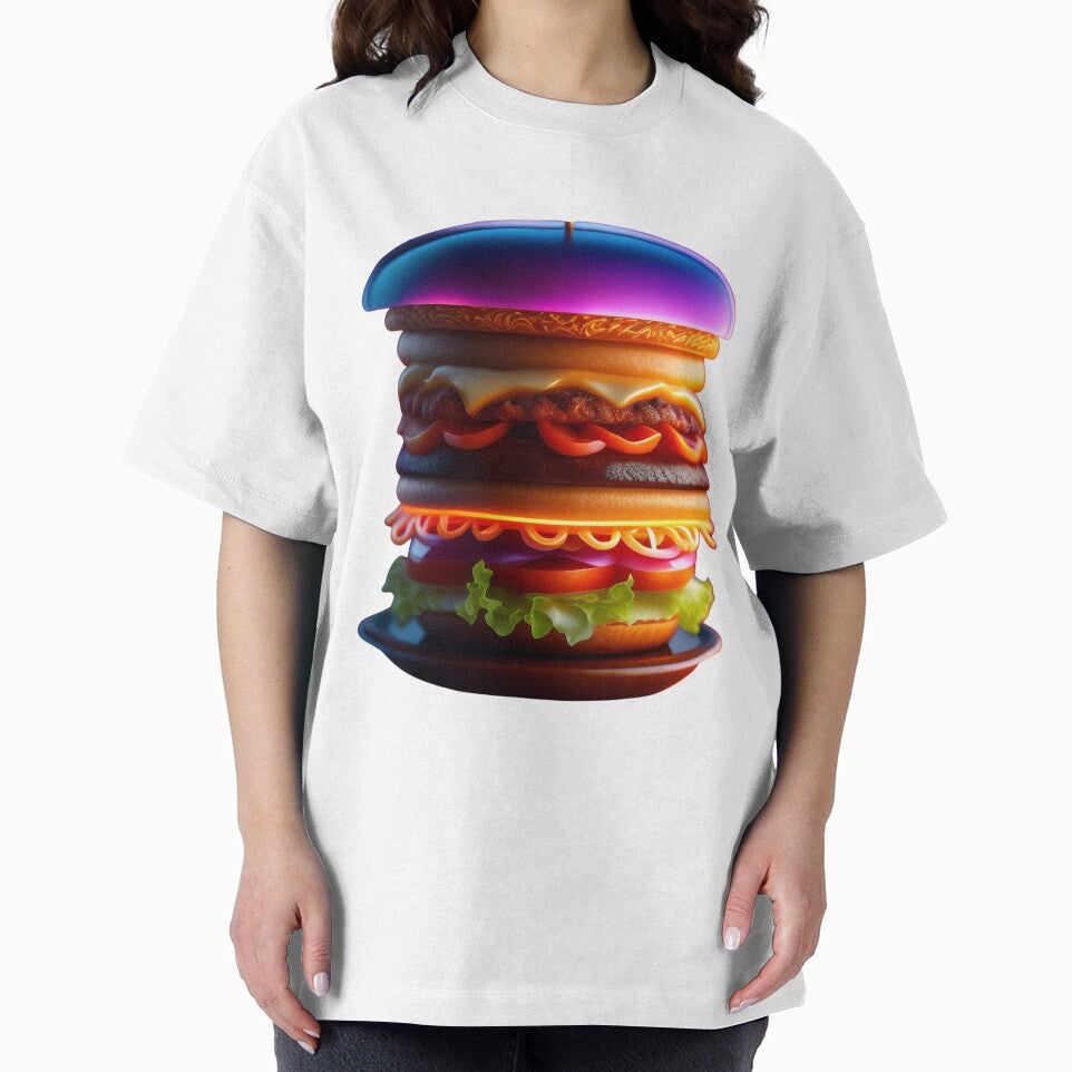 double ai burger by aipaint T-Shirts, Hoodie, Sweatshirt | BlankRebels.com (Image 2)
