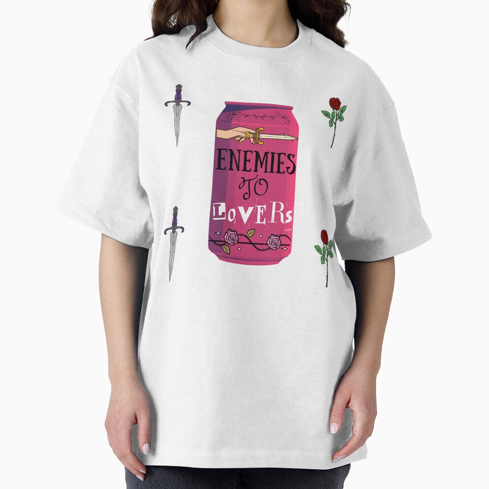 Enemies to Lovers | Trope in a Can by Nyxander's Bookish Catalogue T-Shirts, Hoodie, Sweatshirt | BlankRebels.com (Image 2)