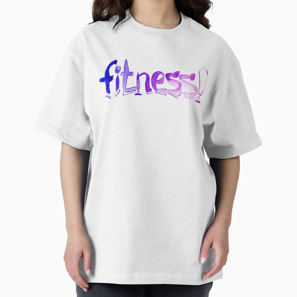 Fitness watercolor lettering |  Fitness word lettering by lausn