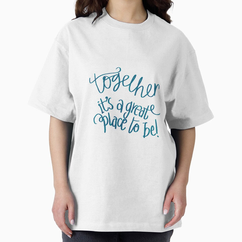 Together is a great place to be typography blue by chuckletuckle T-Shirts, Hoodie, Sweatshirt | BlankRebels.com (Image 2)