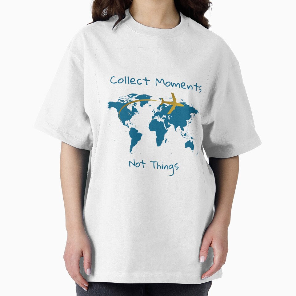 Collect Moments Not Things – Travel World Map Design by MIArt Studio T-Shirts, Hoodie, Sweatshirt | BlankRebels.com (Image 2)