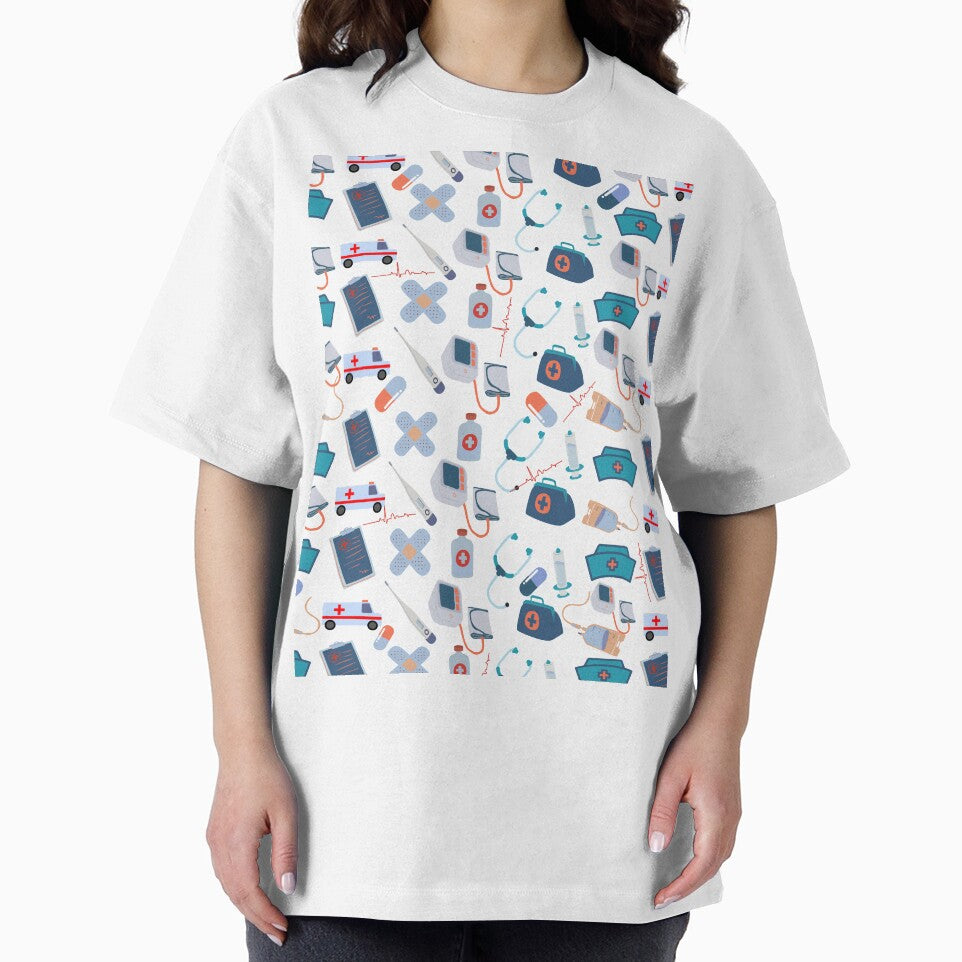 doctor pattern by LU NA T-Shirts, Hoodie, Sweatshirt | BlankRebels.com (Image 2)