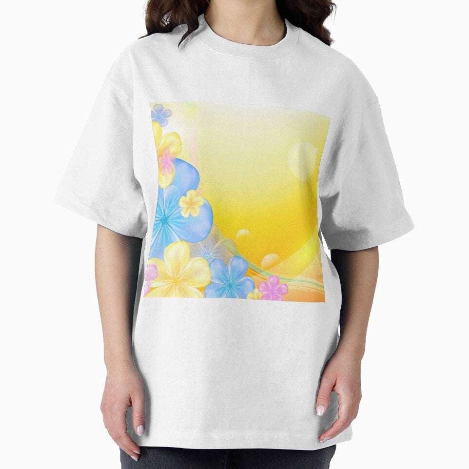 Blue and Yellow Flower Merchandise by cindyfordyce T-Shirts, Hoodie, Sweatshirt | BlankRebels.com (Image 2)