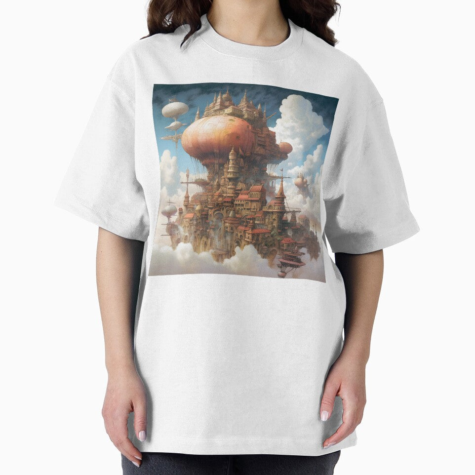 Skyhaven - High Fantasy AI Art by ShadyTabby T-Shirts, Hoodie, Sweatshirt | BlankRebels.com (Image 2)