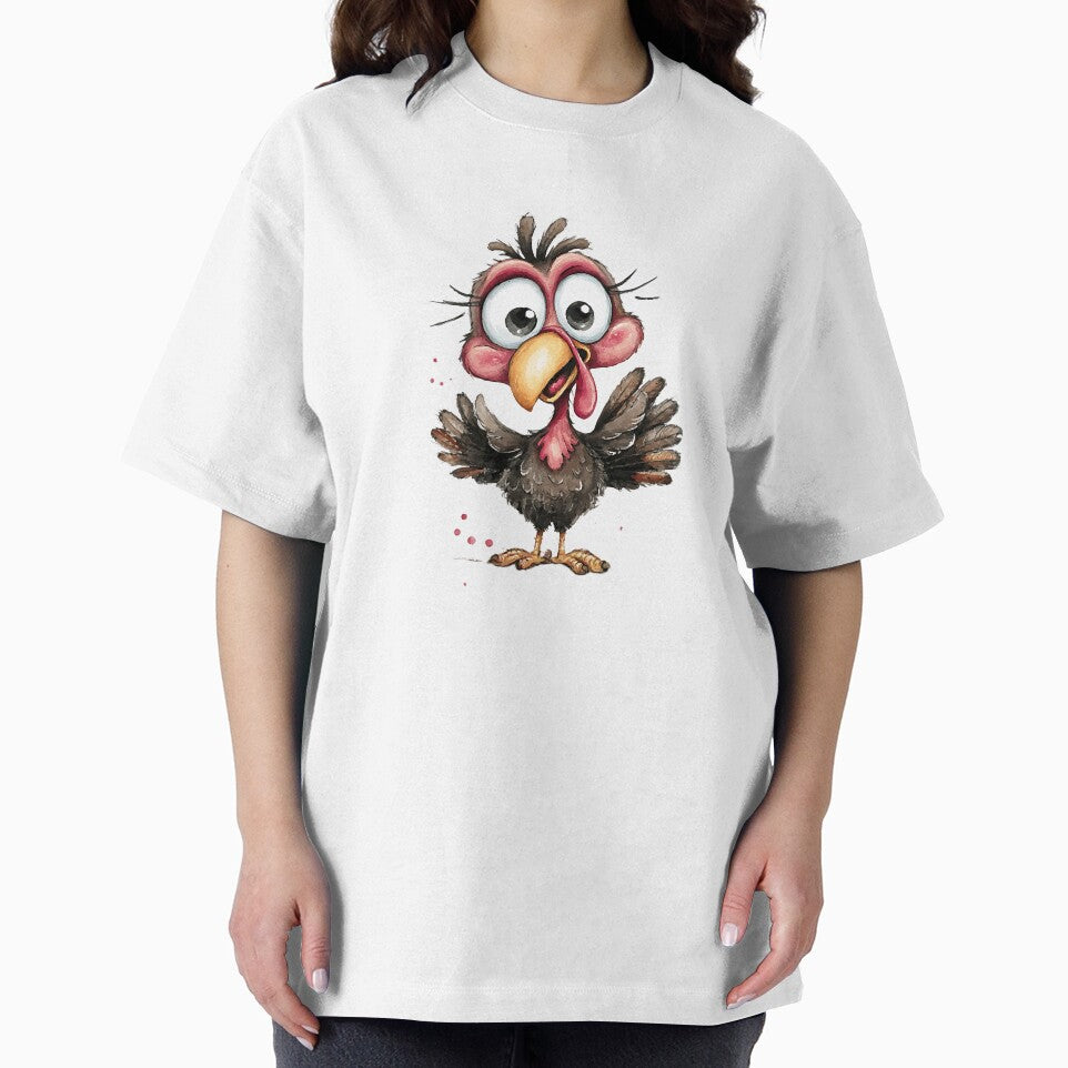 Funny Surprised Turkey Wide Eyes Cartoon by 1707warehouse T-Shirts, Hoodie, Sweatshirt | BlankRebels.com (Image 2)