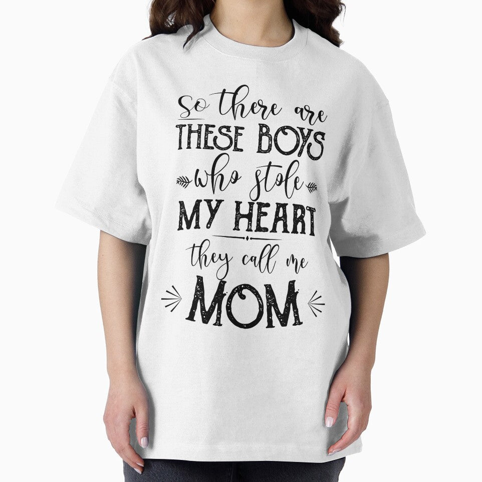 There are these boys who stole my heart, they call me MOM by foramelie T-Shirts, Hoodie, Sweatshirt (Image 2)