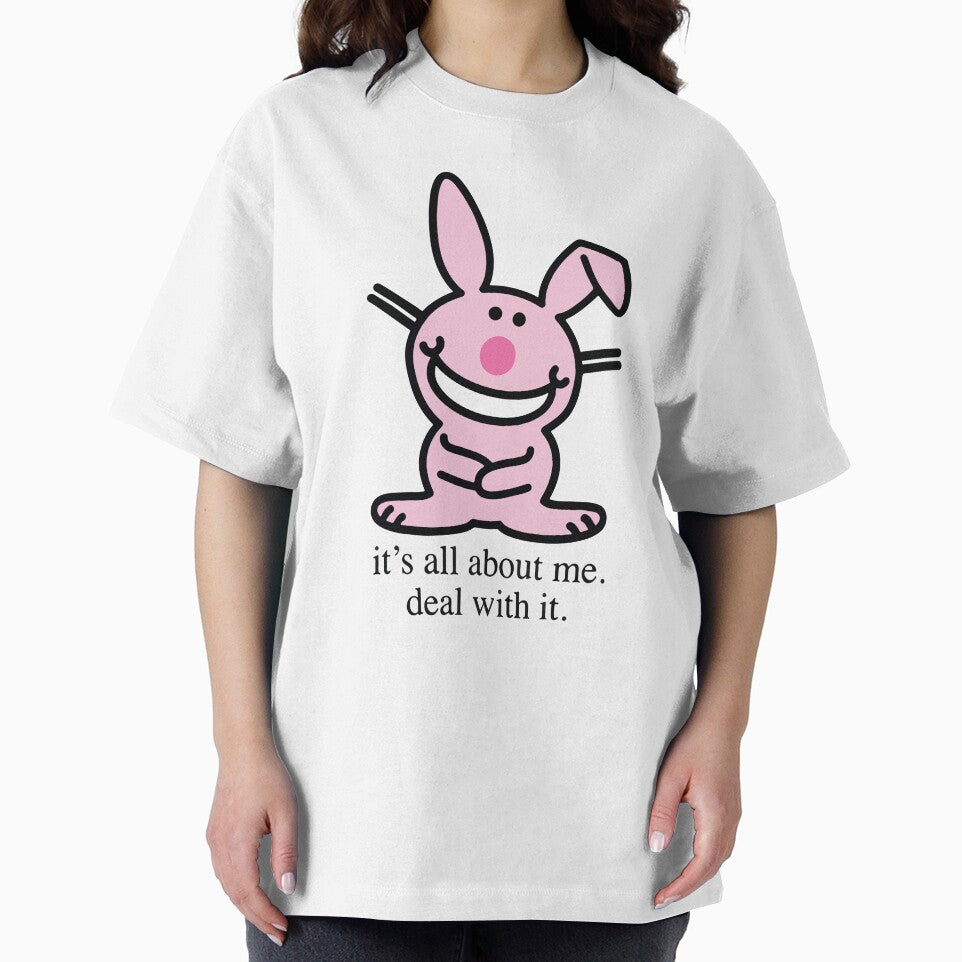 It's all about me deal with it funny bunny by BrownHorse90s T-Shirts, Hoodie, Sweatshirt | BlankRebels.com (Image 2)