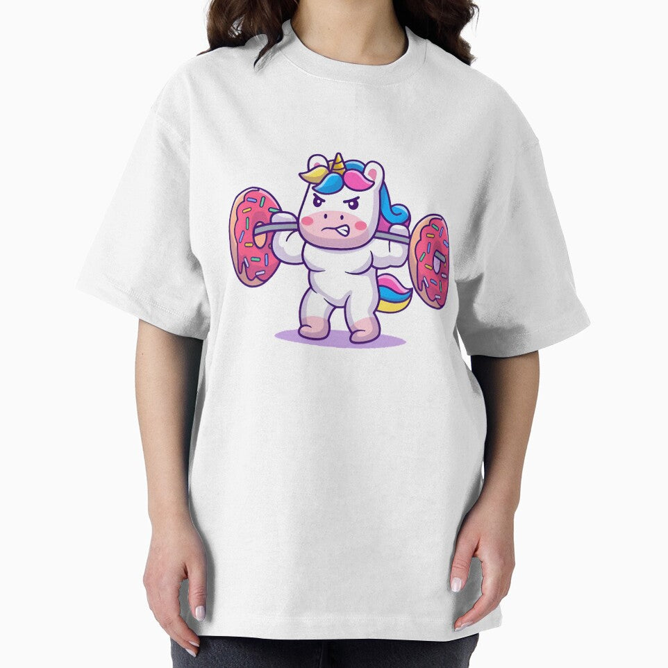 Unicorn donut Weightlifting by Isa00j T-Shirts, Hoodie, Sweatshirt | BlankRebels.com (Image 2)