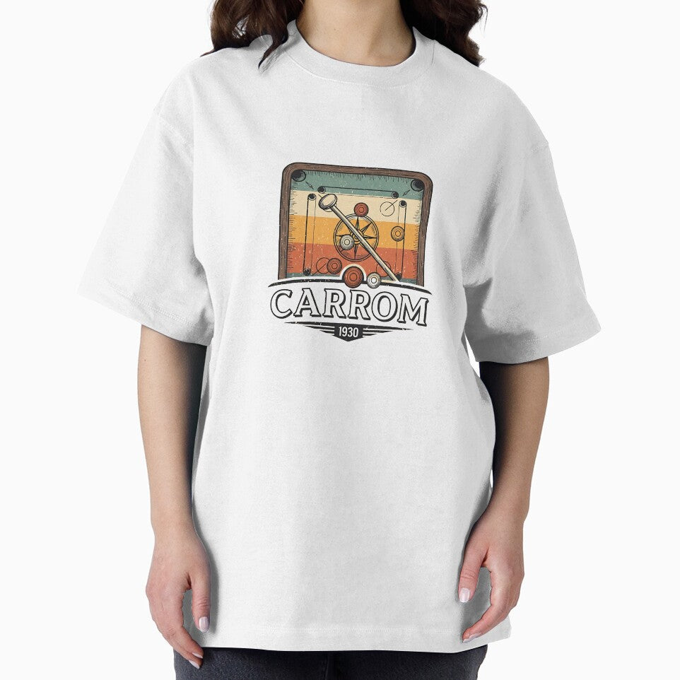 Retro Carrom Lover Gift - Timeless Game Night Apparel by Sitred123 T-Shirts, Hoodie, Sweatshirt | BlankRebels.com (Image 2)
