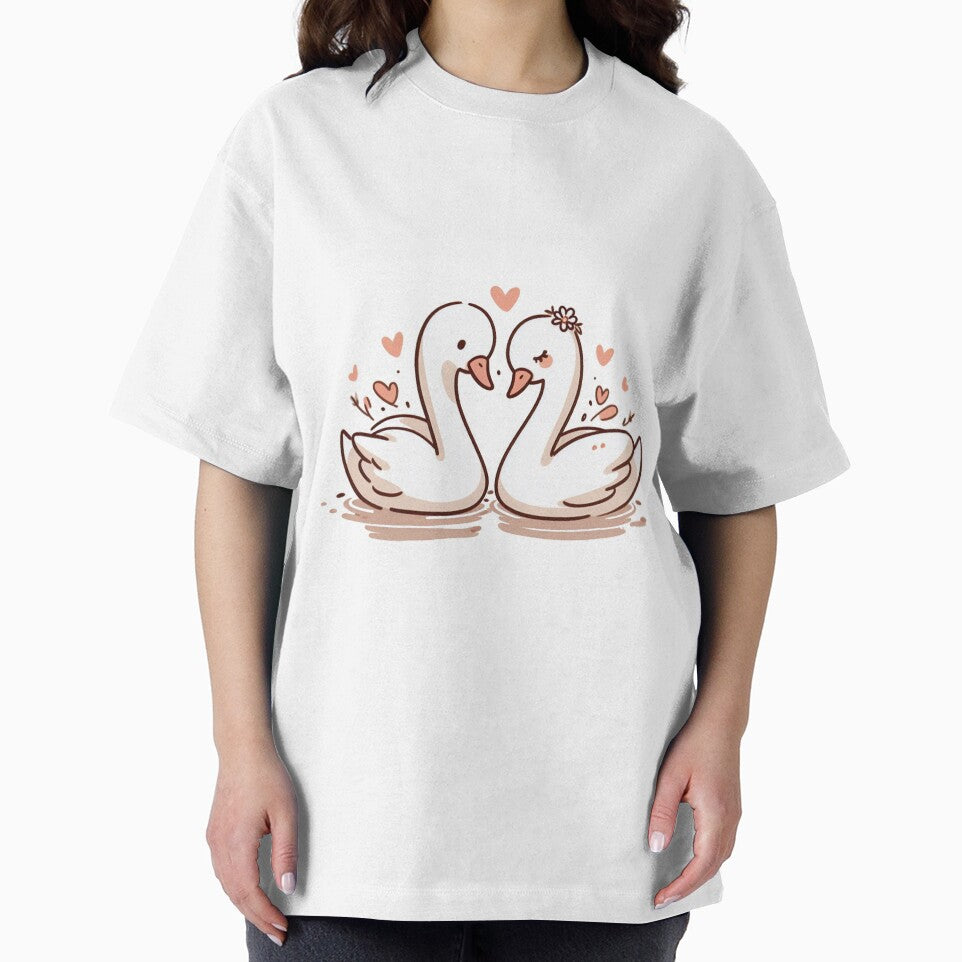 Swan Couple Valentine's Day by LemuellTrends T-Shirts, Hoodie, Sweatshirt | BlankRebels.com (Image 2)