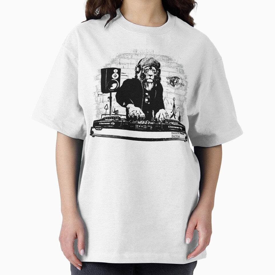 The Lion King of The Decks (Bring Tha Noise DJ) by BiggerBrotha T-Shirts, Hoodie, Sweatshirt | BlankRebels.com (Image 2)