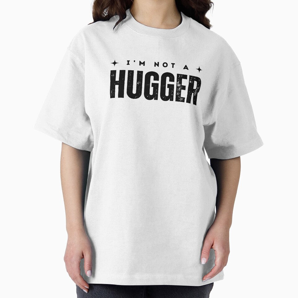 I'm Not A Hugger | Funny Quotes by PurpleWay T-Shirts, Hoodie, Sweatshirt | BlankRebels.com (Image 2)