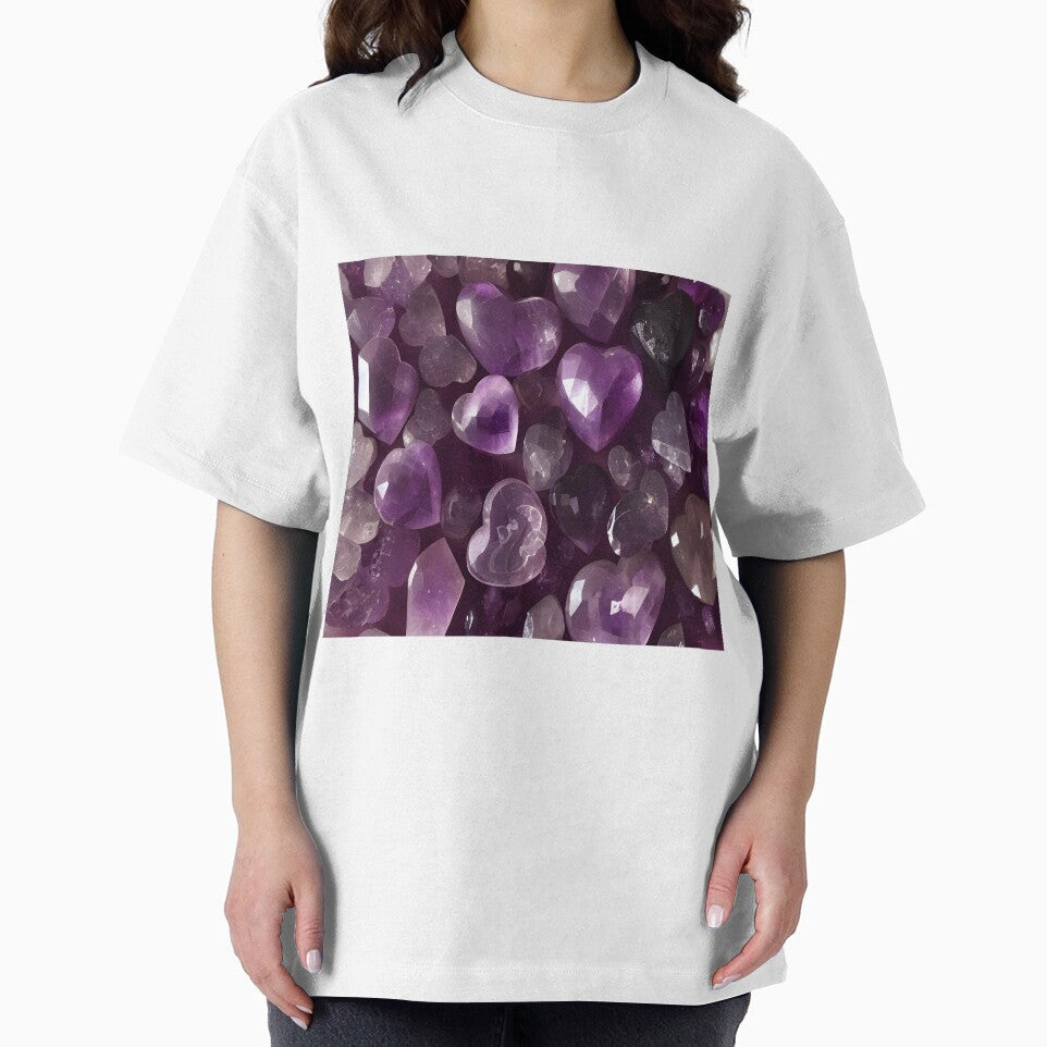 Amethyst 3 Hearts by christineiris T-Shirts, Hoodie, Sweatshirt | BlankRebels.com (Image 2)