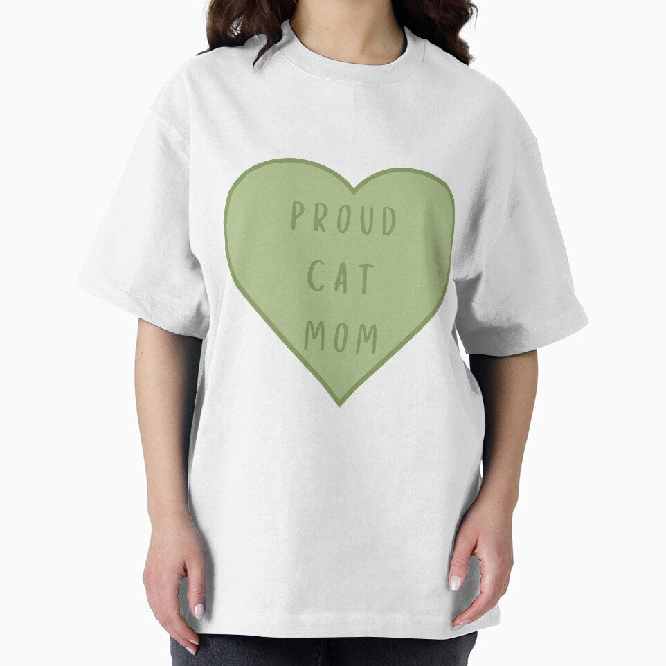 Proud Cat Mom Sage Green by helenmaria- T-Shirts, Hoodie, Sweatshirt | BlankRebels.com (Image 2)