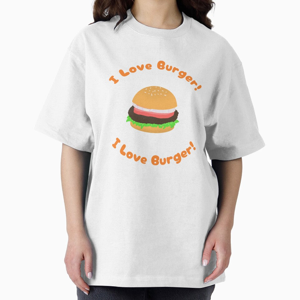I Love Burger by Daisy-Workshop T-Shirts, Hoodie, Sweatshirt | BlankRebels.com (Image 2)