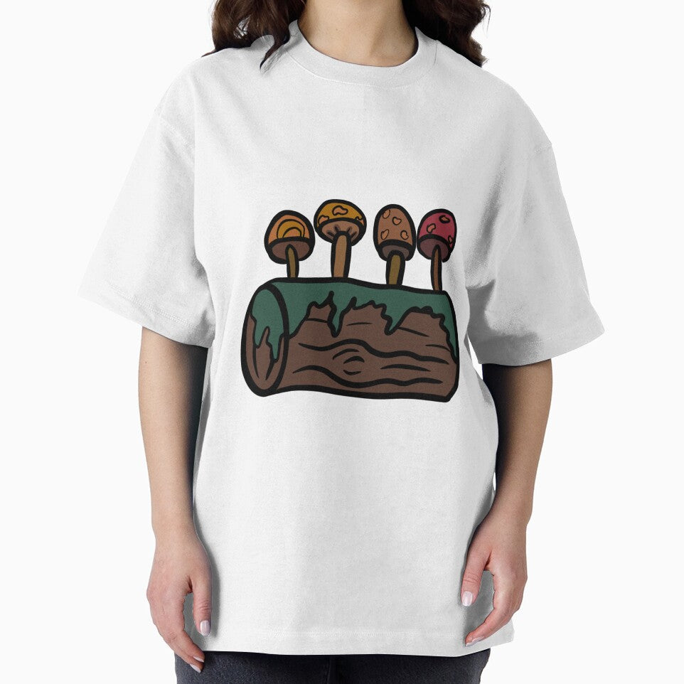 Mushrooms on a Log by Autumn Fineberg T-Shirts, Hoodie, Sweatshirt | BlankRebels.com (Image 2)