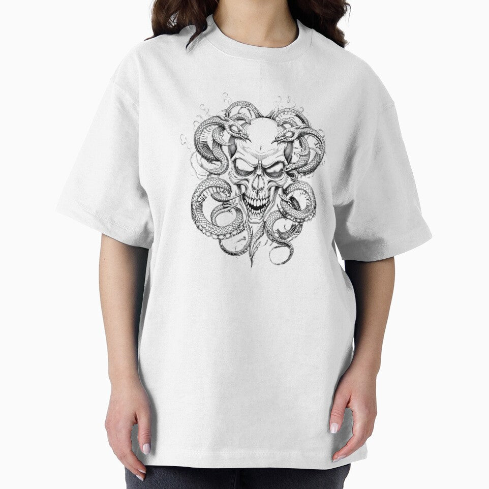 Skull and Snakes by RaF71PrO T-Shirts, Hoodie, Sweatshirt | BlankRebels.com (Image 2)