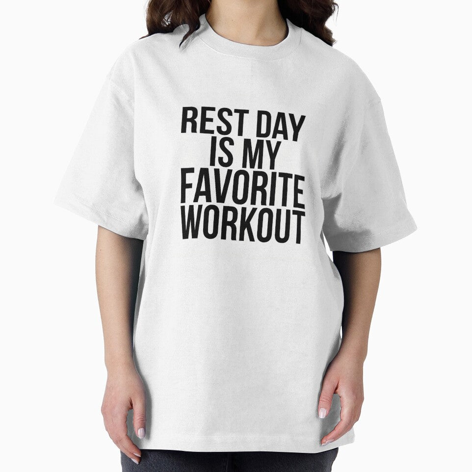Rest Day Is My Favorite Workout by yrzvdev T-Shirts, Hoodie, Sweatshirt | BlankRebels.com (Image 2)