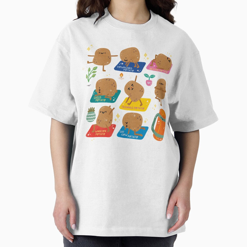 Yoga Potato by Figberrytea T-Shirts, Hoodie, Sweatshirt | BlankRebels.com (Image 2)