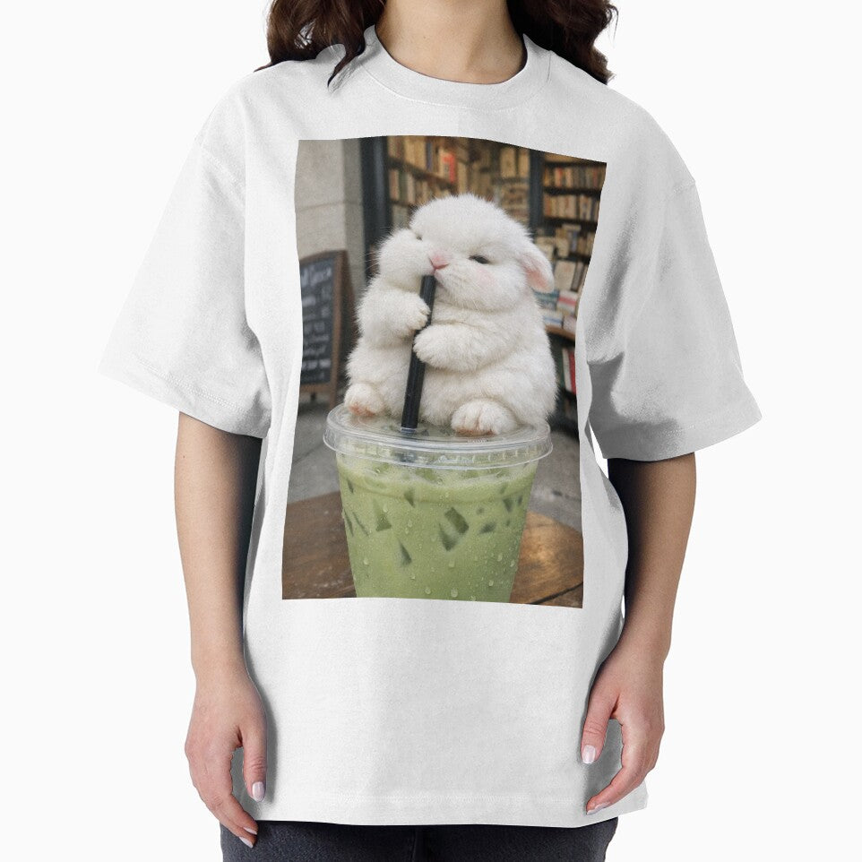 Matcha & Mischief by Cute and Mythic Illustrations T-Shirts, Hoodie, Sweatshirt | BlankRebels.com (Image 2)