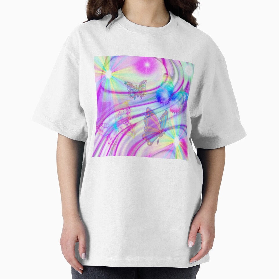 Holographic and glitter butterfly by zrvby T-Shirts, Hoodie, Sweatshirt | BlankRebels.com (Image 2)