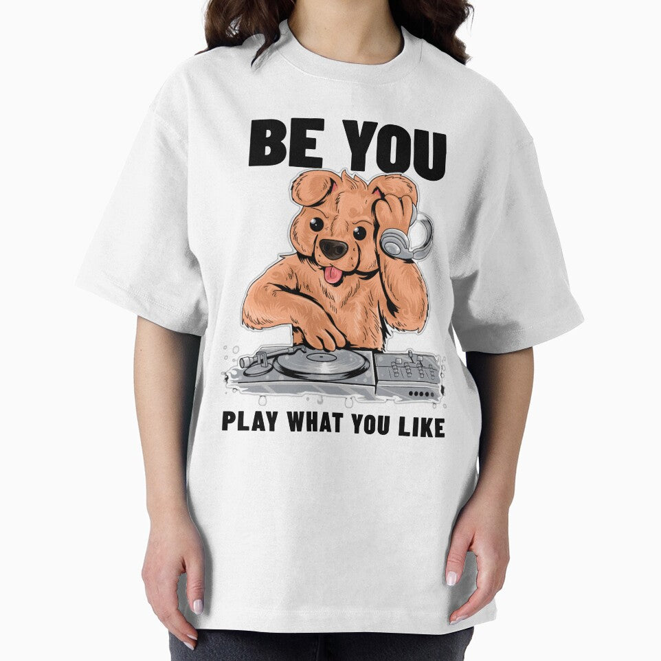 Be You Play What You Like (black) by Discothreadz T-Shirts, Hoodie, Sweatshirt | BlankRebels.com (Image 2)