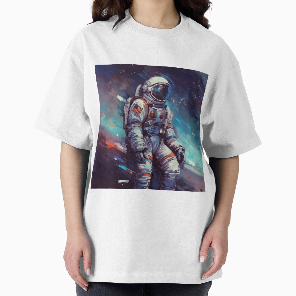 astronaut painting by Rafael-Wong T-Shirts, Hoodie, Sweatshirt | BlankRebels.com (Image 2)