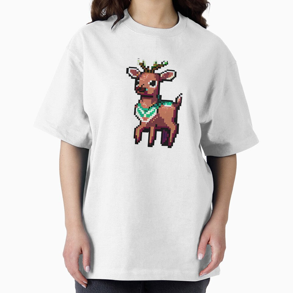 Cute christmas deer. by Pixelarium T-Shirts, Hoodie, Sweatshirt | BlankRebels.com (Image 2)