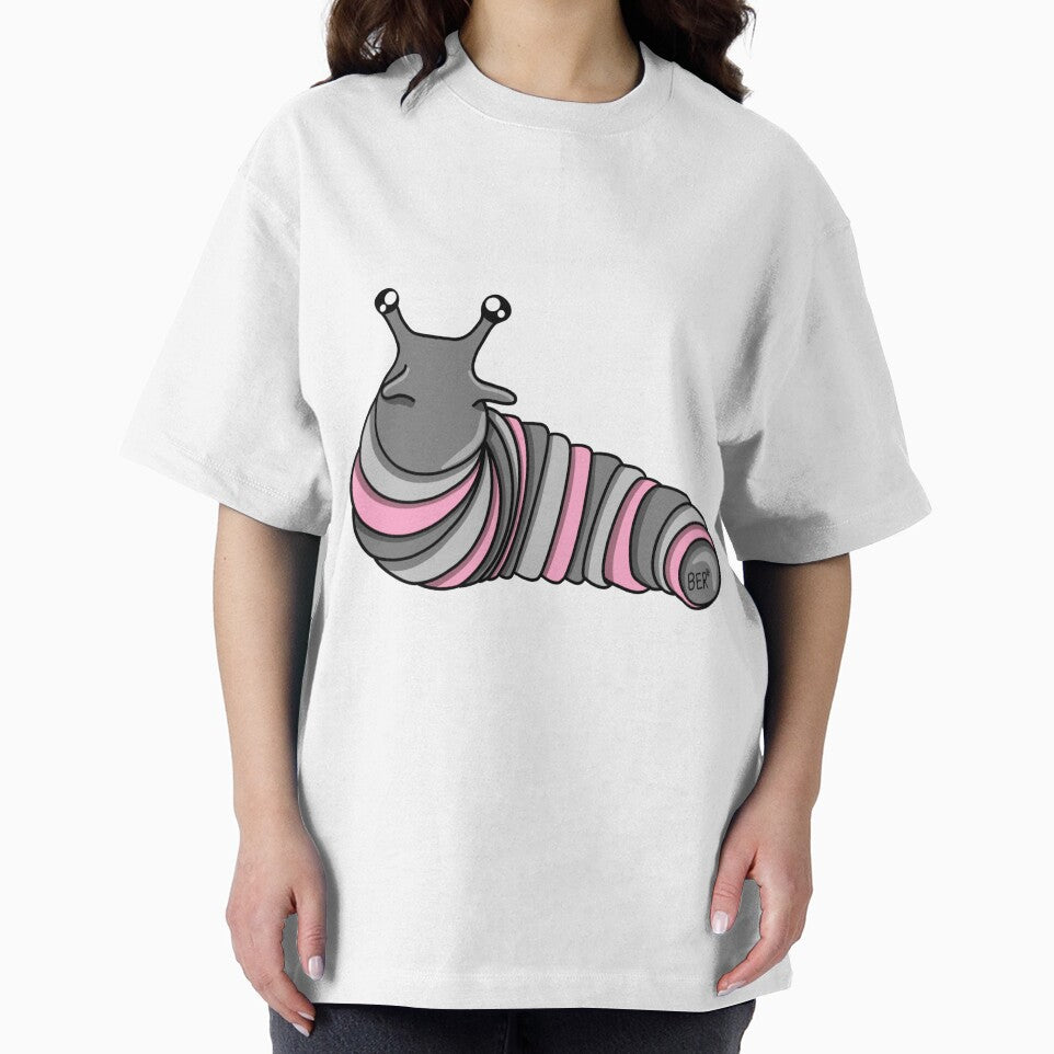 Demigirl Pride Fidget Slug by SentABear T-Shirts, Hoodie, Sweatshirt | BlankRebels.com (Image 2)