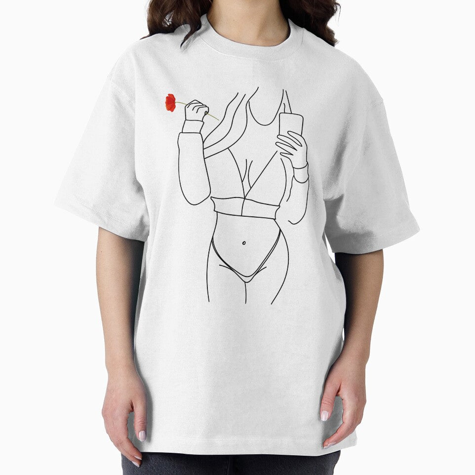 Self Love : Two Flowers One Mirror by One-Line-Artist T-Shirts, Hoodie, Sweatshirt | BlankRebels.com (Image 2)