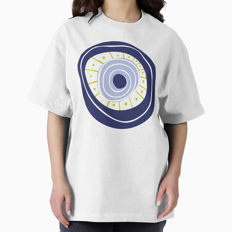 Greek mati no.2 geometric | Lavender background by Lena Morf T-Shirts, Hoodie, Sweatshirt | BlankRebels.com (Image 2)
