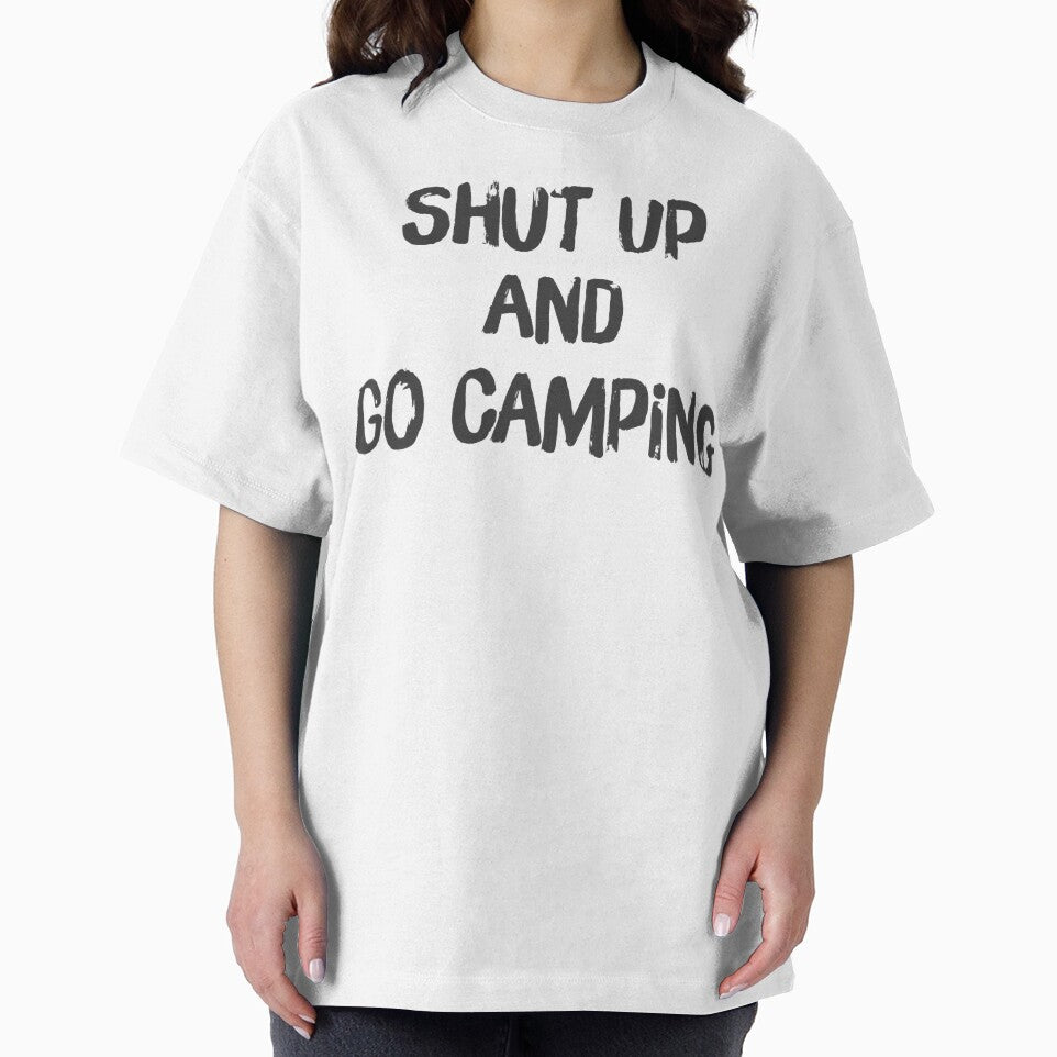 Shut Up and Go Camping by spokoandstuff T-Shirts, Hoodie, Sweatshirt | BlankRebels.com (Image 2)