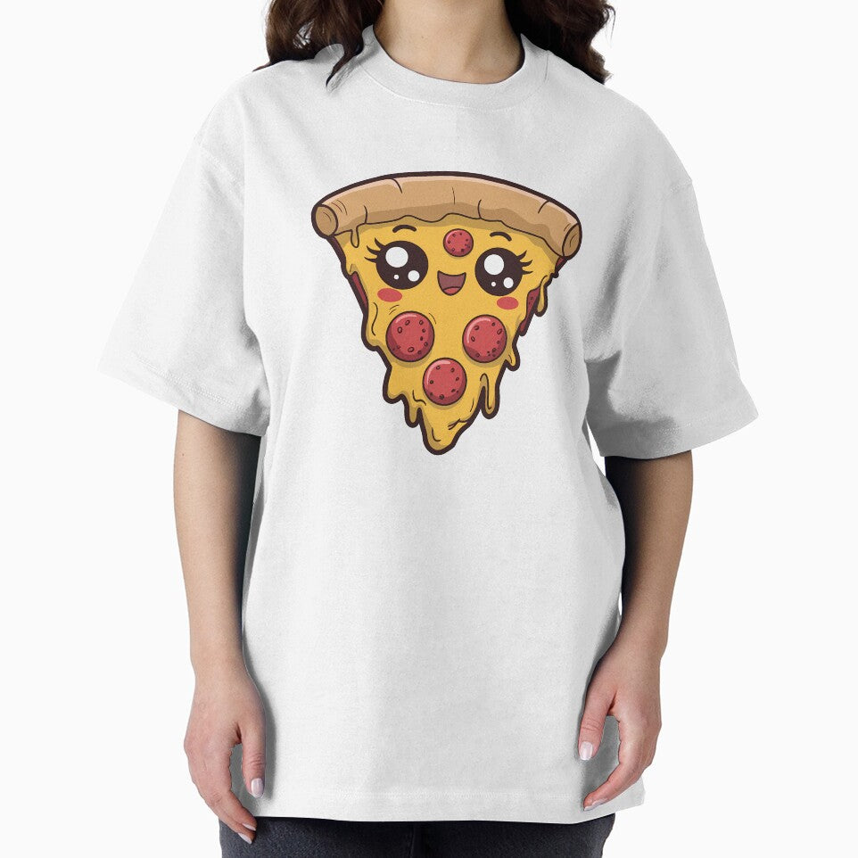 Kawaii Pizza Slice by KD Merch T-Shirts, Hoodie, Sweatshirt | BlankRebels.com (Image 2)