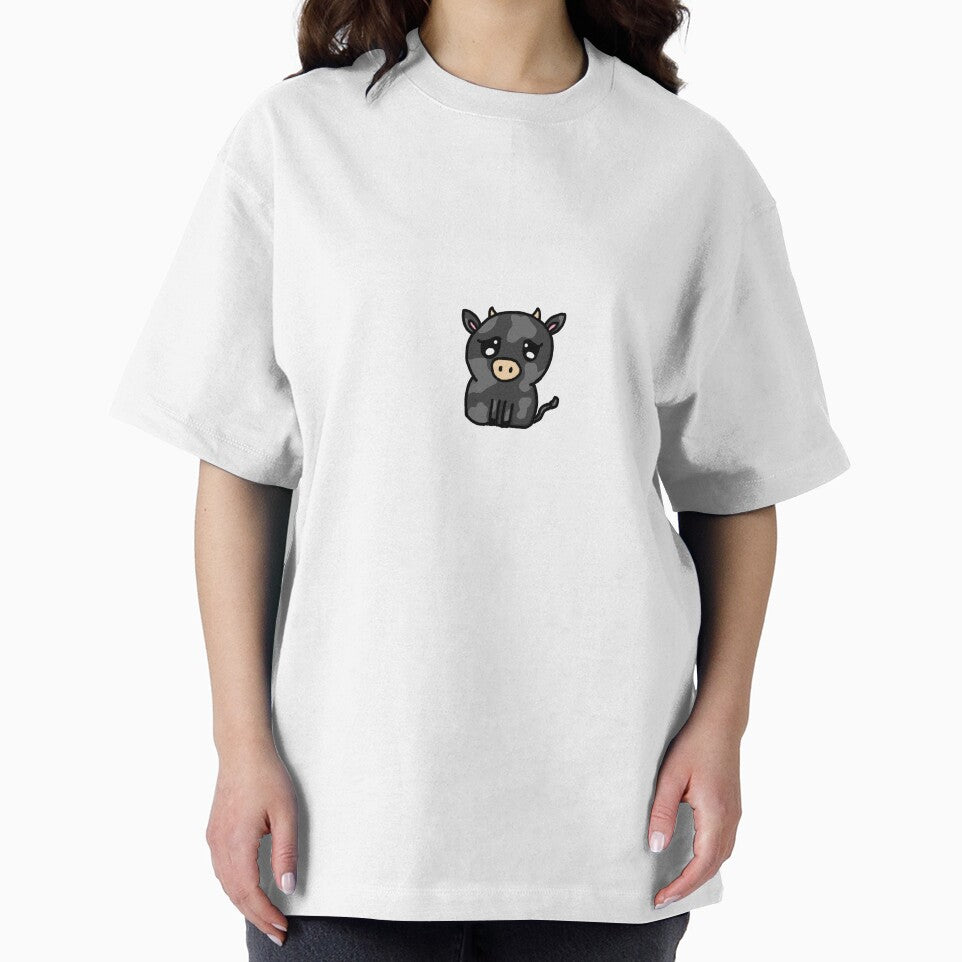 Cute black cow by ziino3